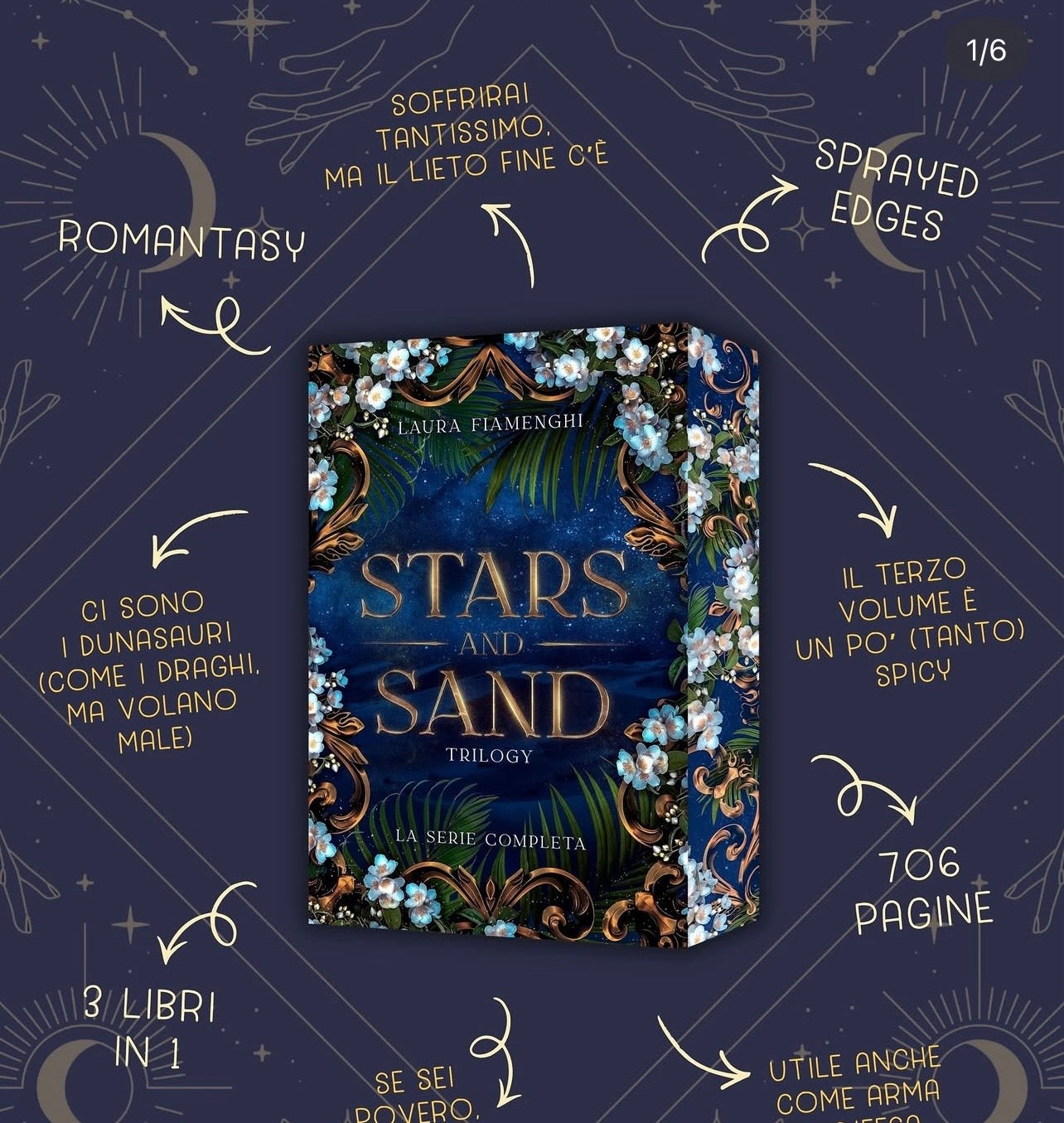 Libro Stars and Sand con Edges
