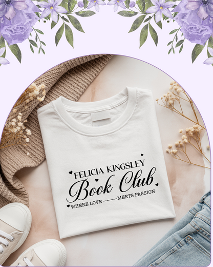 T-Shirt Bianca Felicia Kingsley Book Club