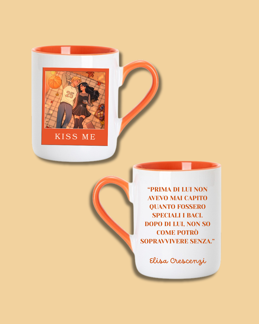 Tazza Kiss me Elisa Crescenzi