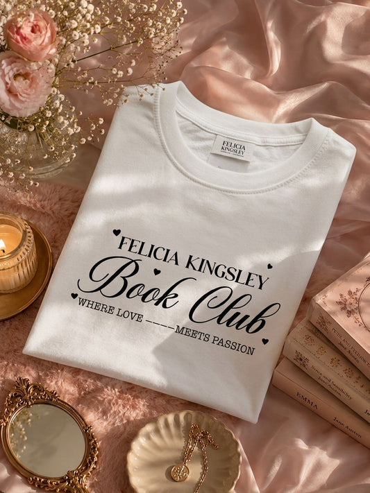 T-Shirt Bianca Felicia Kingsley Book Club