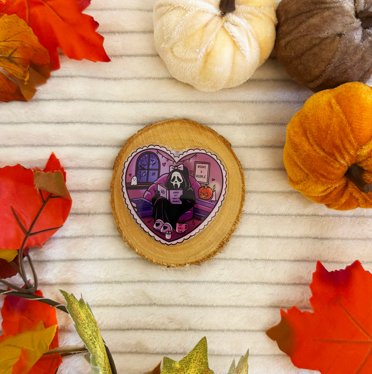 Pop-grip Cute Ghostface