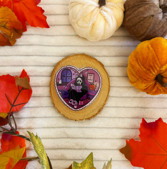 Pop-grip Cute Ghostface