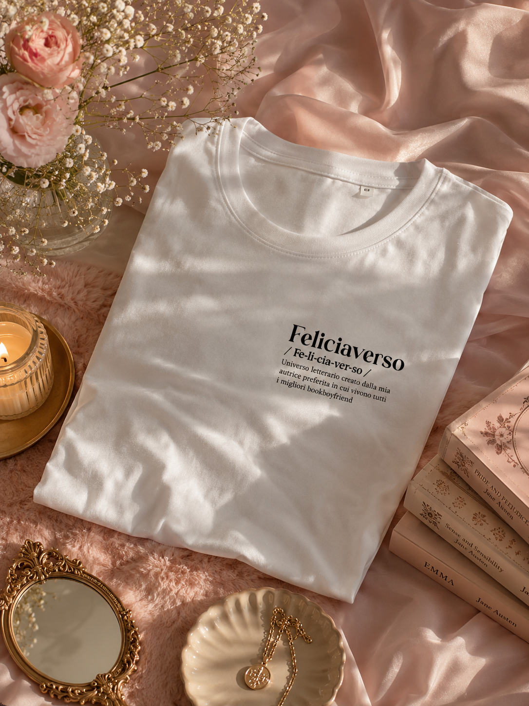 T-Shirt Bianca Feliciaverso