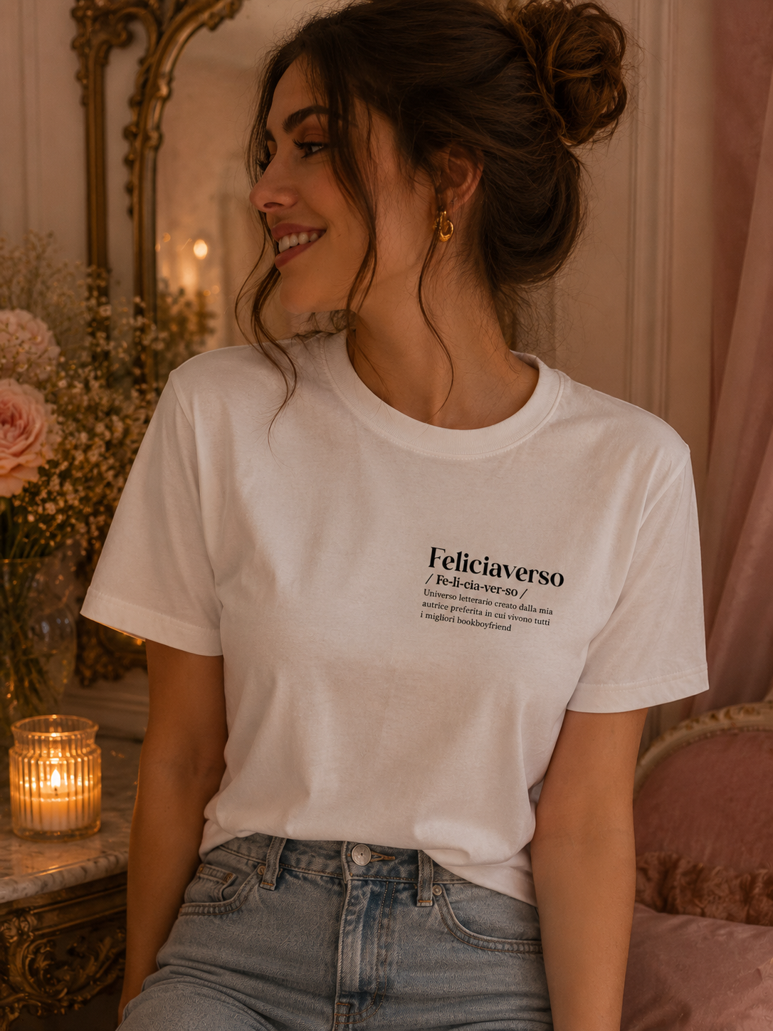 T-Shirt Bianca Feliciaverso