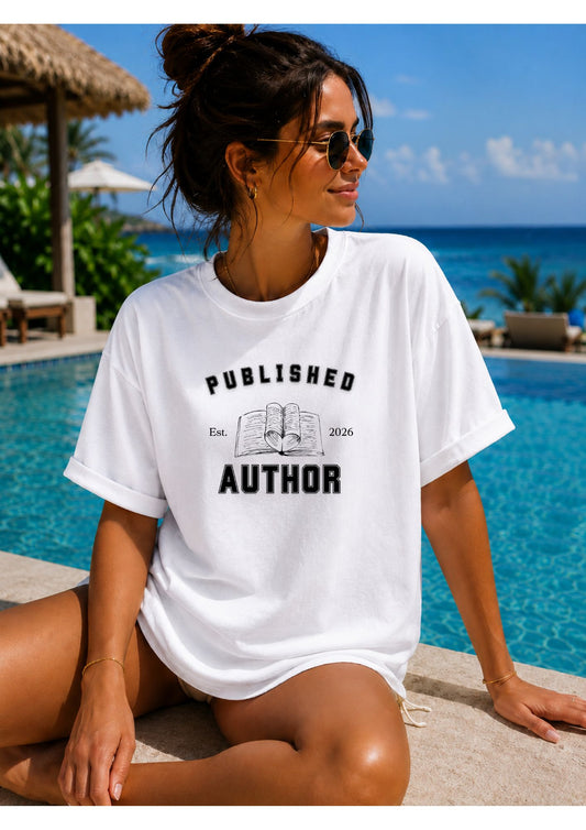 T-shirt published author
